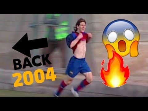 Messi’s exhibition in U19 Copa del Rey v Sevilla in 2004